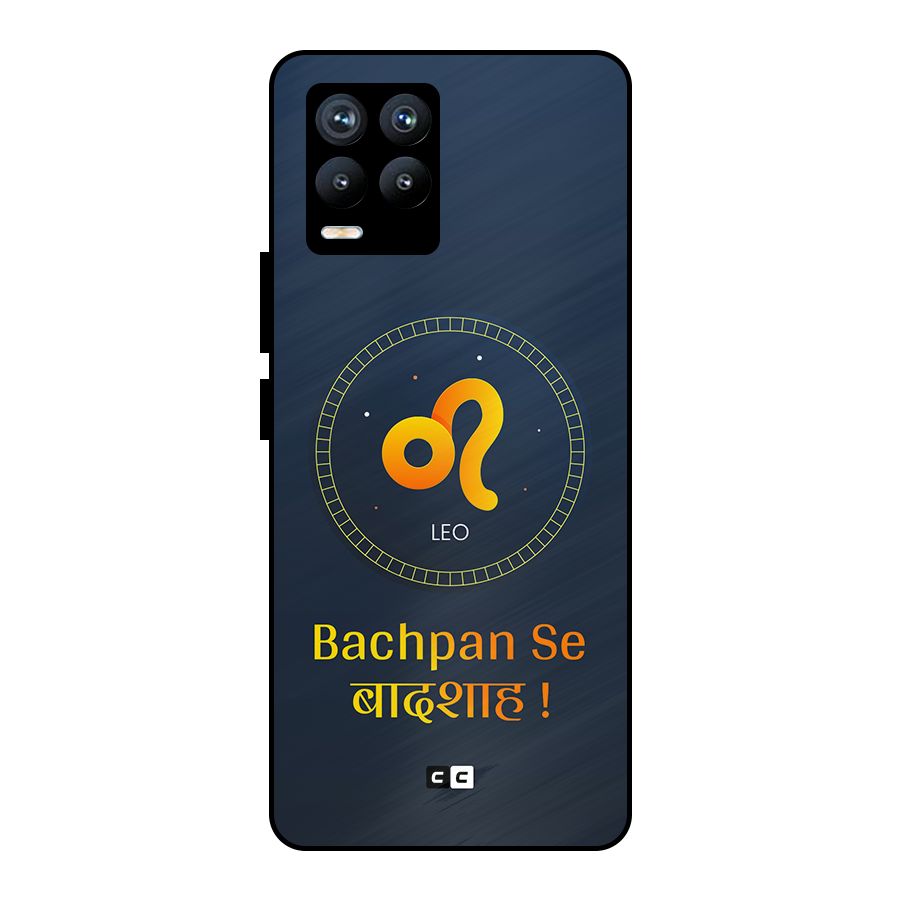 King Leo Metal Back Case for Realme 8 Pro