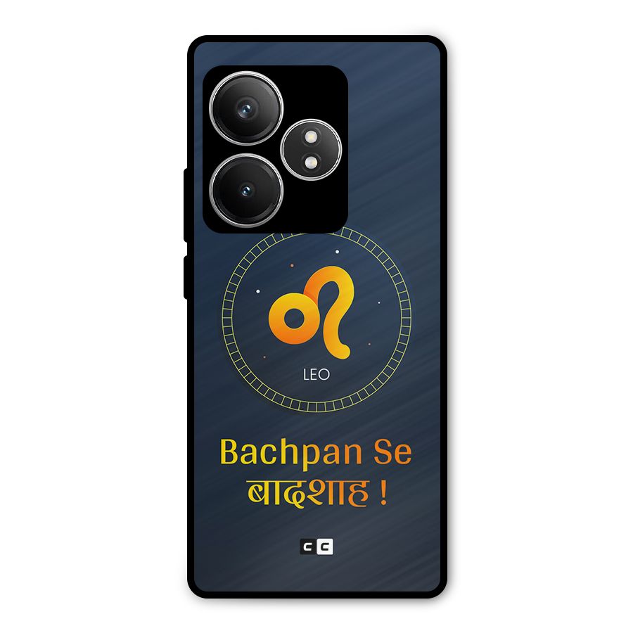 King Leo Metal Back Case for Realme GT 6T
