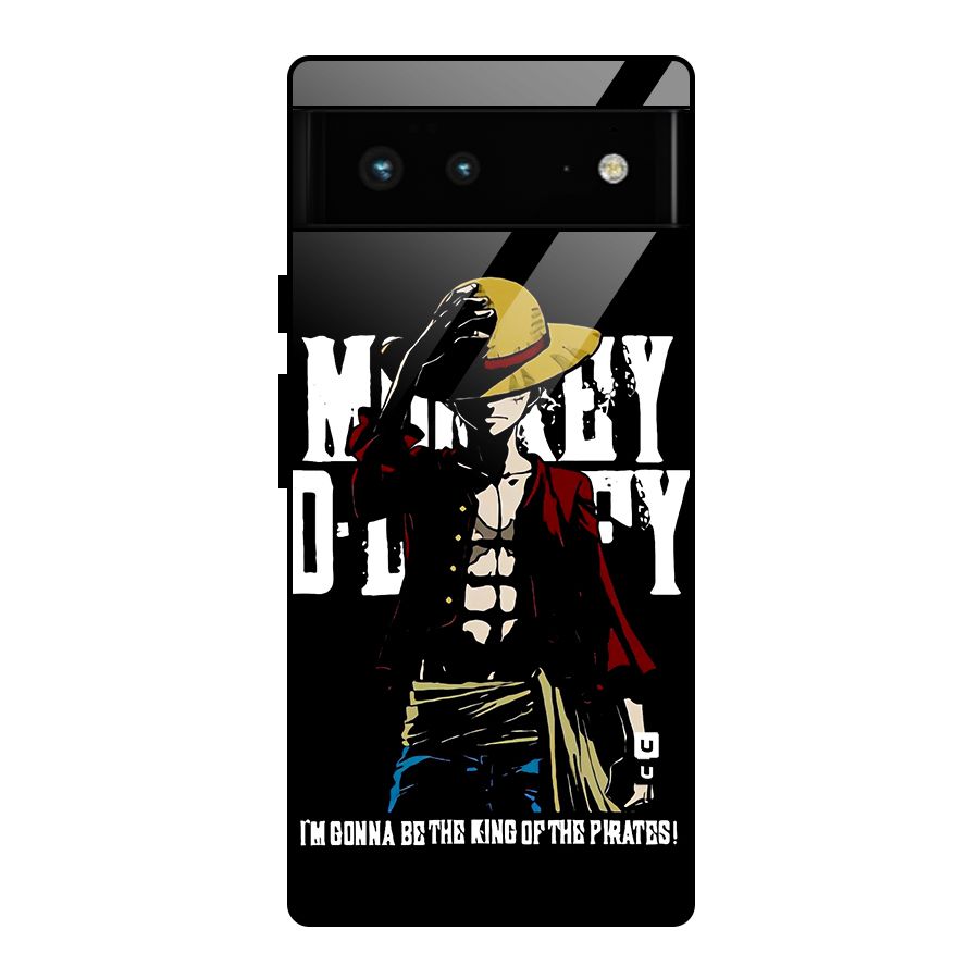 King Of Pirates Glass Back Case for Google Pixel 6