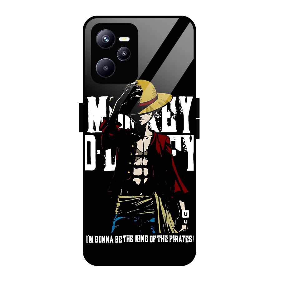 King Of Pirates Glass Back Case for Realme C35