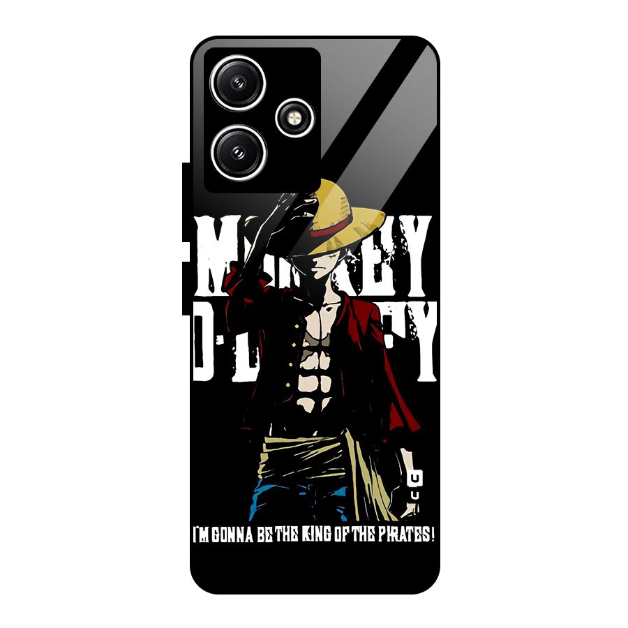 King Of Pirates Glass Back Case for Redmi 12 5G