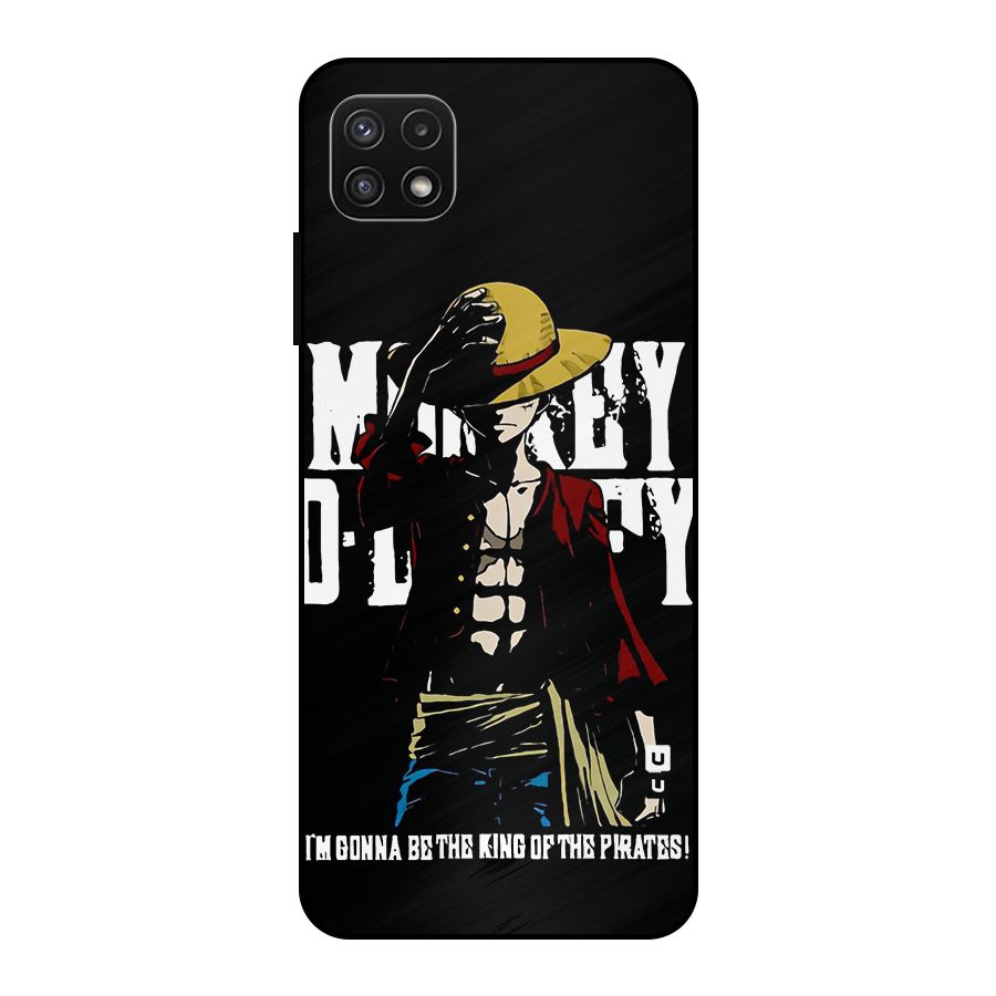 King Of Pirates Metal Back Case for Galaxy A22 5G