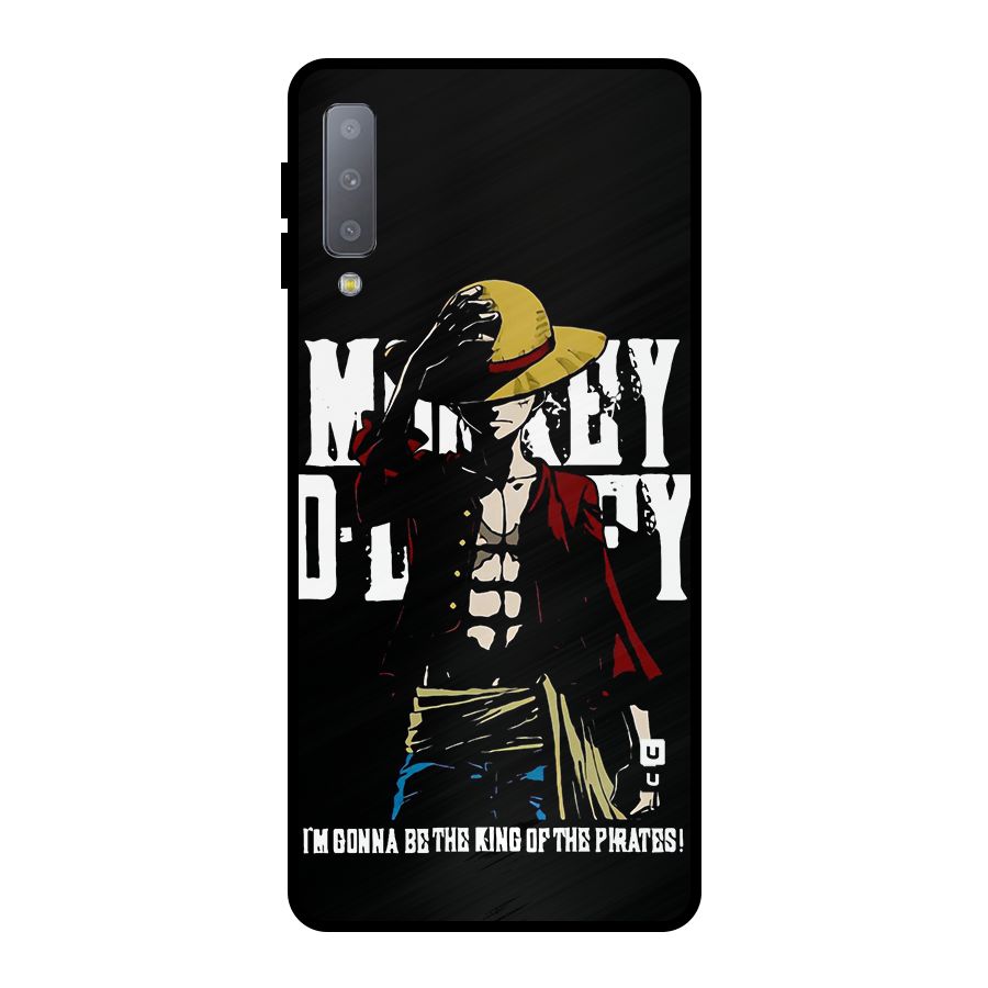 King Of Pirates Metal Back Case for Galaxy A7 (2018)