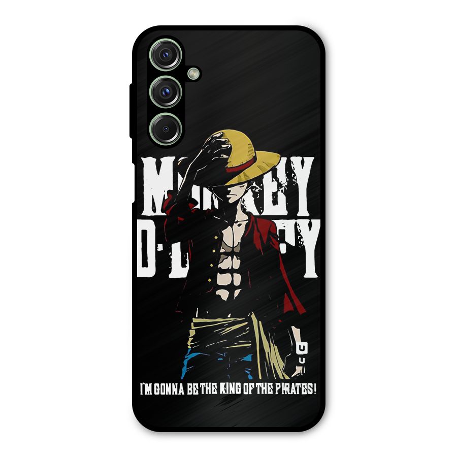 King Of Pirates Metal Back Case for Galaxy F34