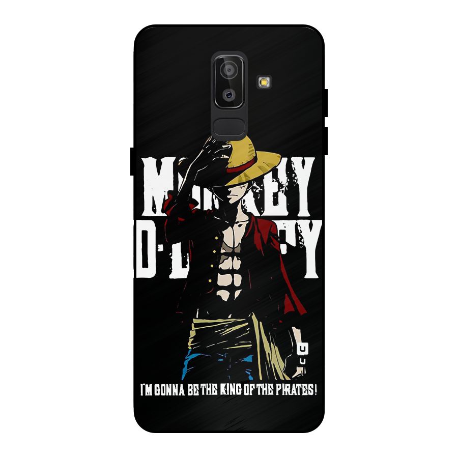 King Of Pirates Metal Back Case for Galaxy J8