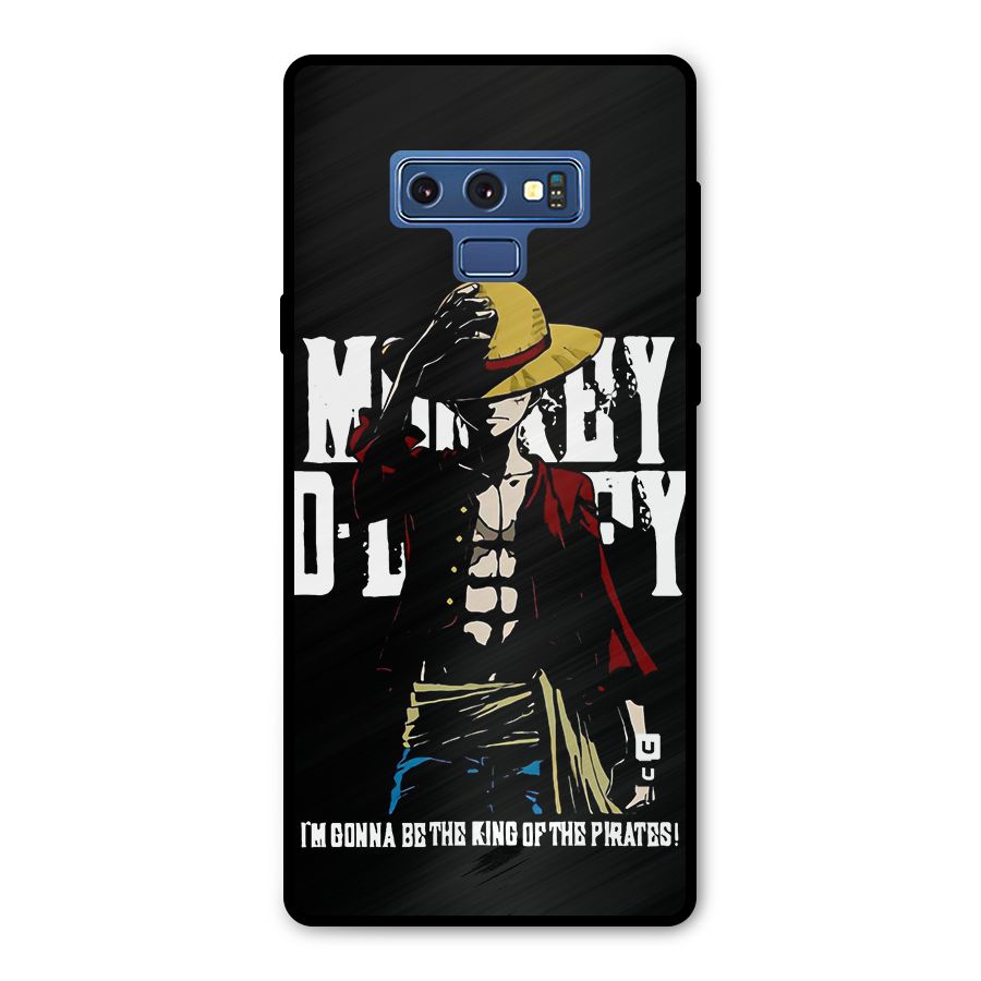 King Of Pirates Metal Back Case for Galaxy Note 9