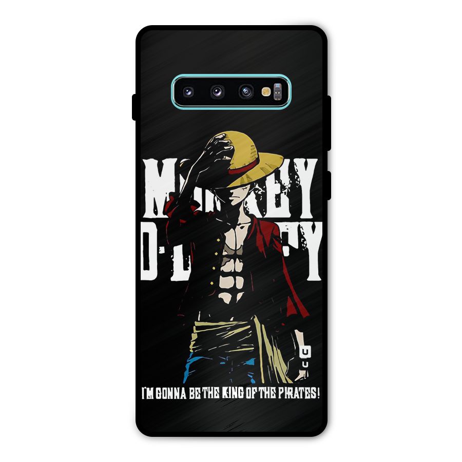 King Of Pirates Metal Back Case for Galaxy S10 Plus