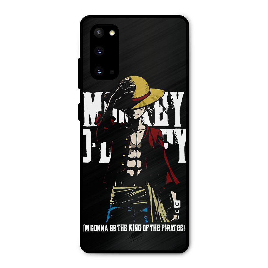 King Of Pirates Metal Back Case for Galaxy S20