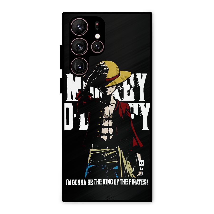 King Of Pirates Metal Back Case for Galaxy S22 Ultra 5G