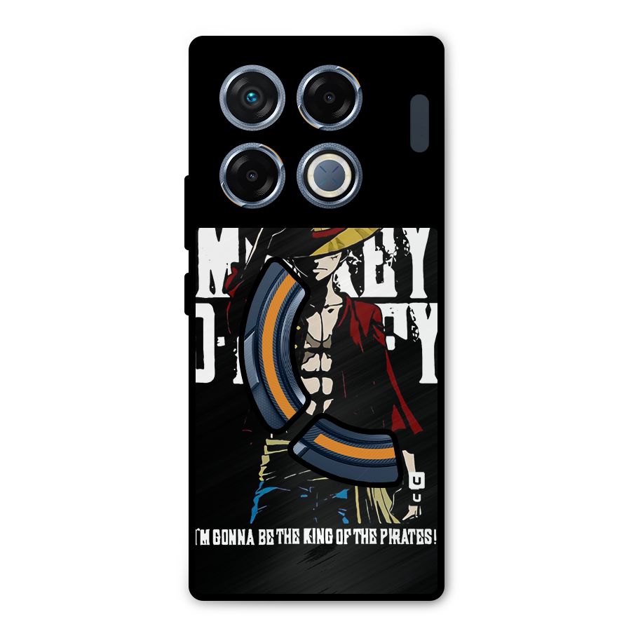 King Of Pirates Metal Back Case for Infinix GT 20 Pro