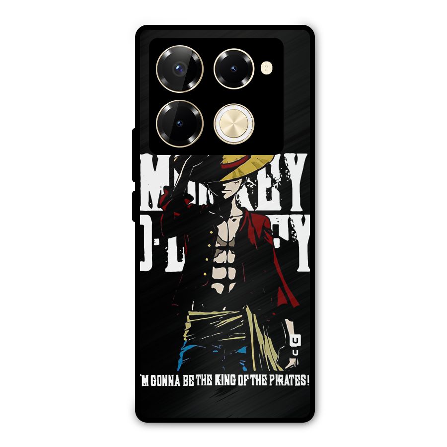 King Of Pirates Metal Back Case for Infinix Note 40 Pro Plus
