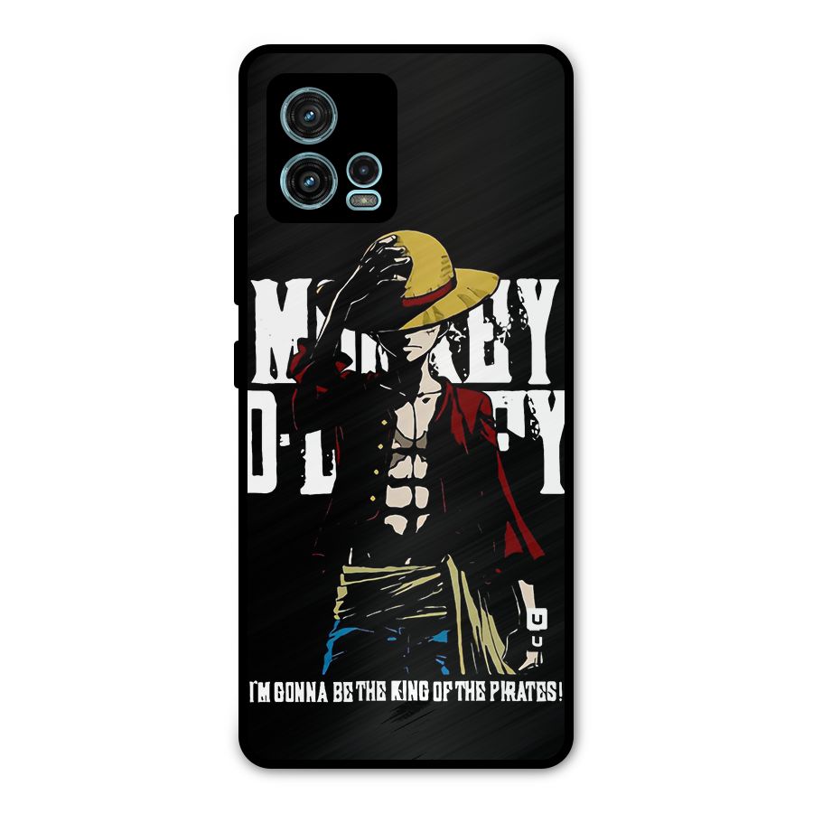 King Of Pirates Metal Back Case for Moto G72
