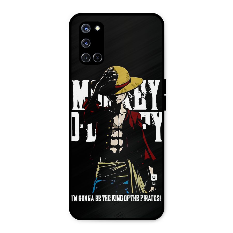 King Of Pirates Metal Back Case for Oppo A52