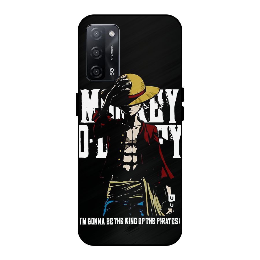 King Of Pirates Metal Back Case for Oppo A53s 5G
