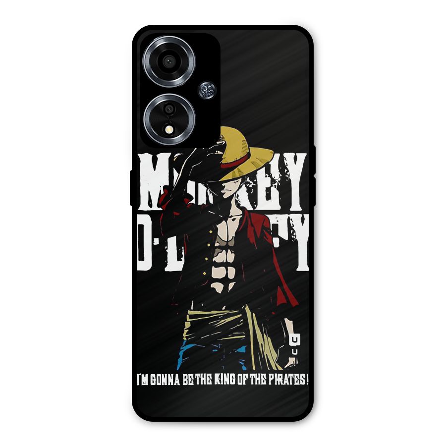 King Of Pirates Metal Back Case for Oppo A59