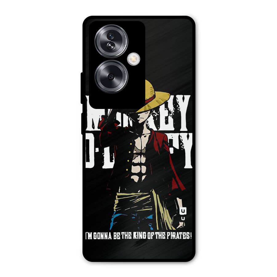 King Of Pirates Metal Back Case for Oppo A79 5G