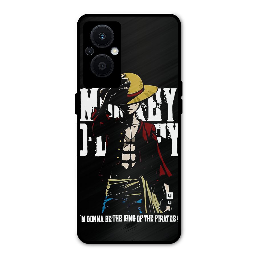 King Of Pirates Metal Back Case for Oppo F21s Pro 5G