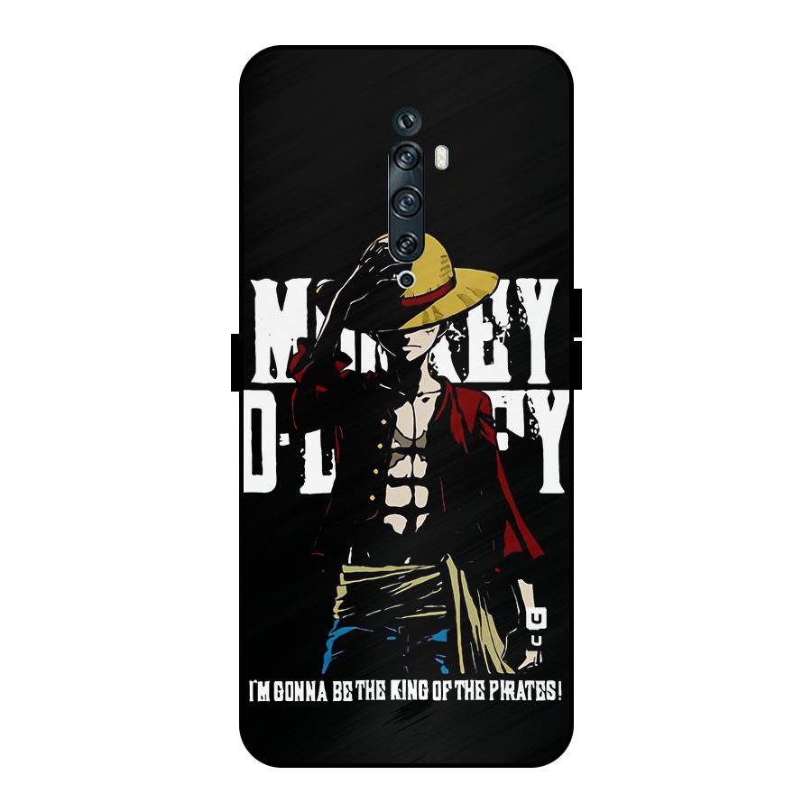 King Of Pirates Metal Back Case for Oppo Reno2 F