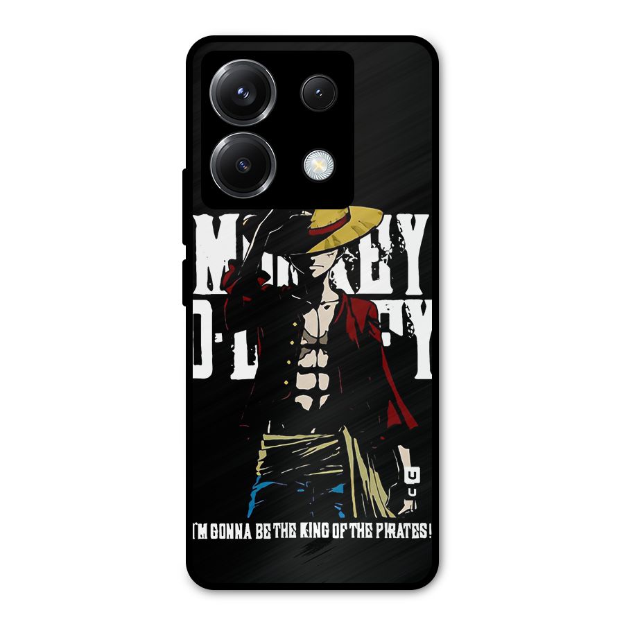 King Of Pirates Metal Back Case for Poco X6
