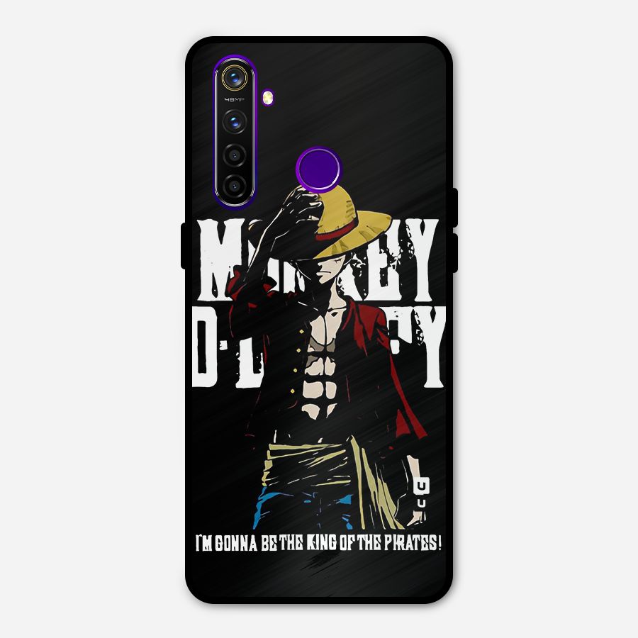 King Of Pirates Metal Back Case for Realme 5 Pro