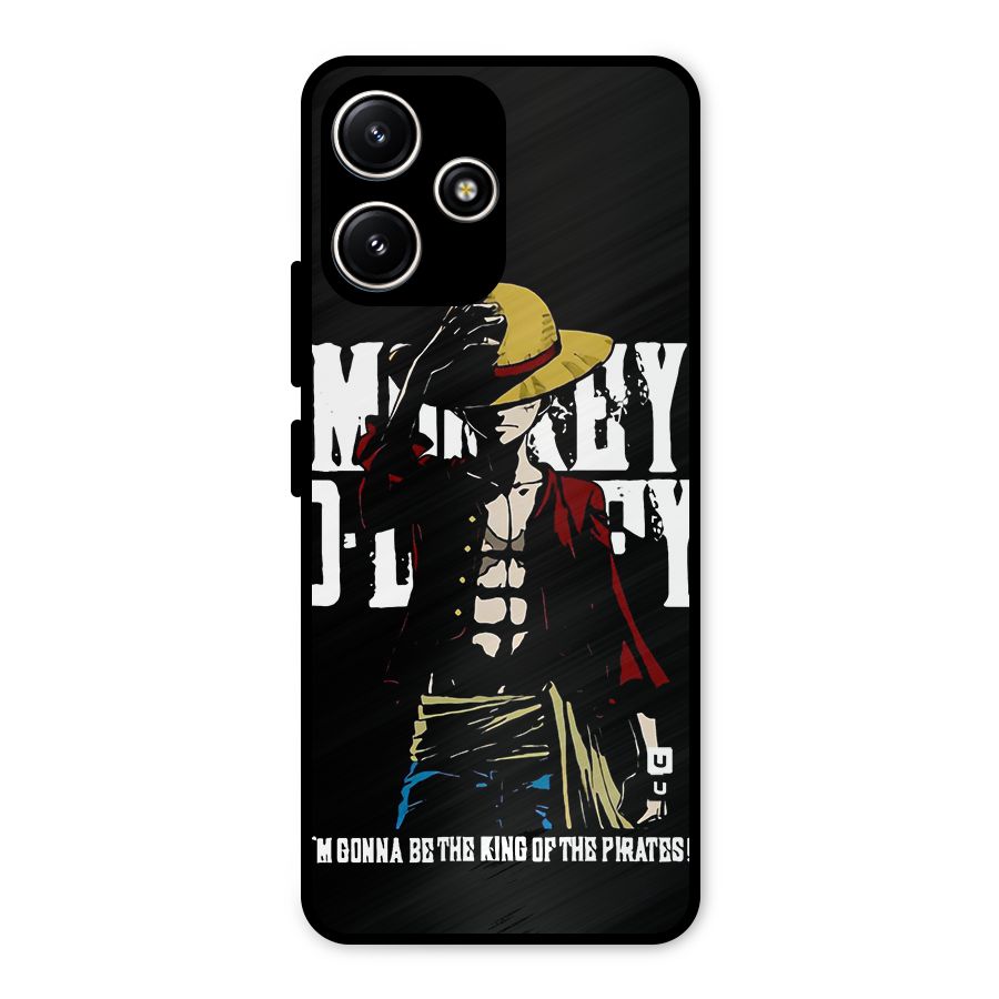 King Of Pirates Metal Back Case for Redmi 12 5G