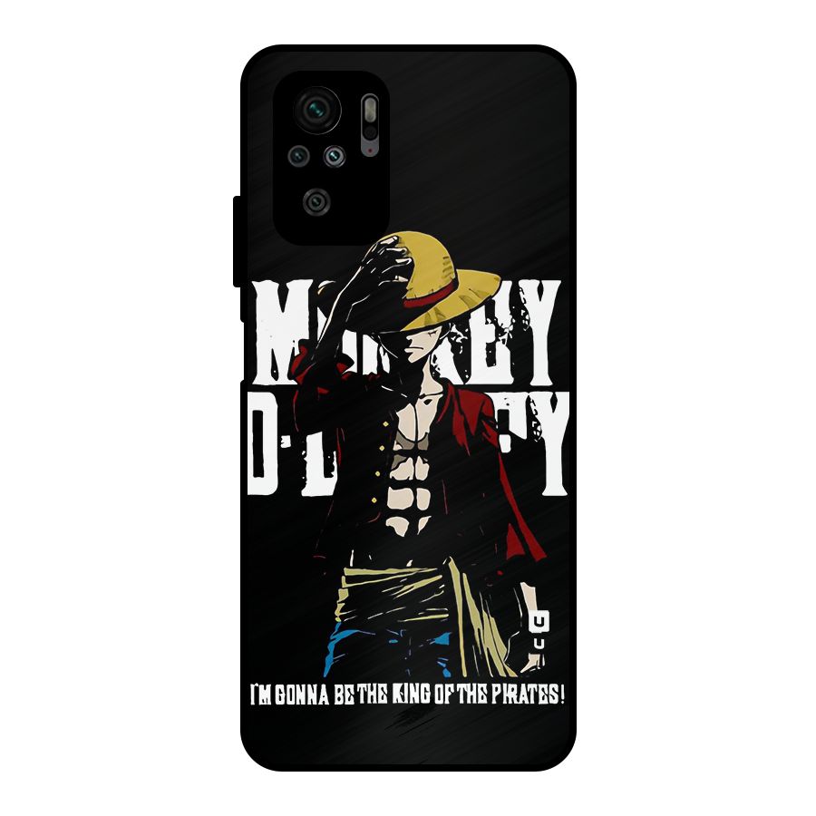King Of Pirates Metal Back Case for Redmi Note 10S