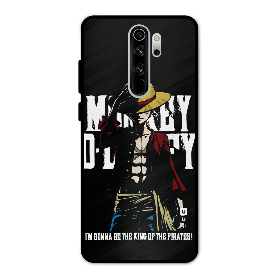 King Of Pirates Metal Back Case for Redmi Note 8 Pro