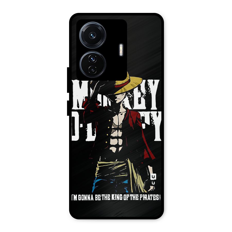 King Of Pirates Metal Back Case for Vivo T1 Pro