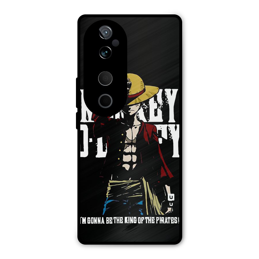 King Of Pirates Metal Back Case for Vivo T3 Ultra