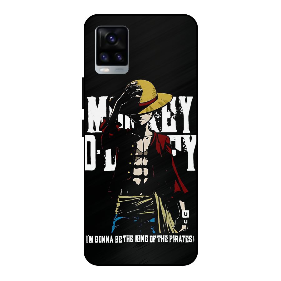 King Of Pirates Metal Back Case for Vivo V20 2021