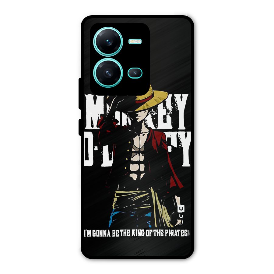 King Of Pirates Metal Back Case for Vivo V25