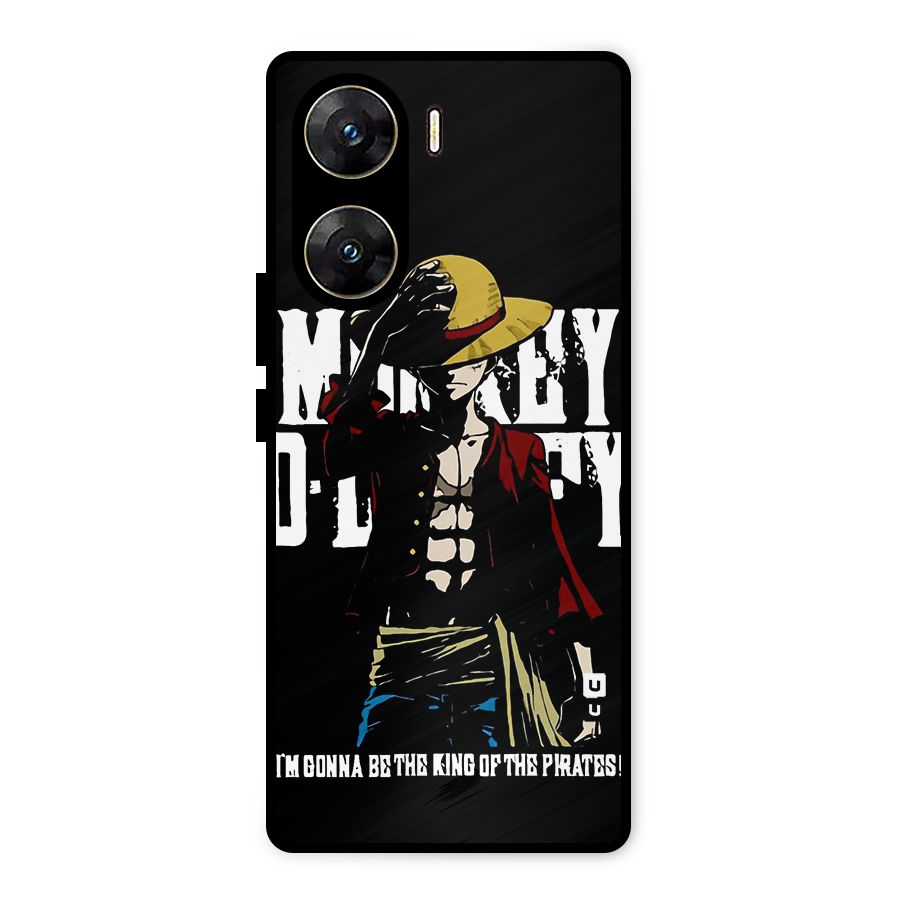 King Of Pirates Metal Back Case for Vivo V29e