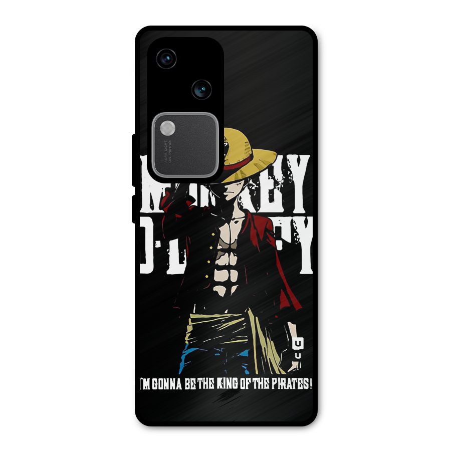 King Of Pirates Metal Back Case for Vivo V30