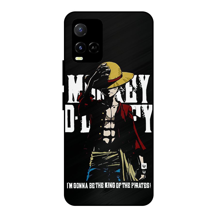 King Of Pirates Metal Back Case for Vivo Y21A
