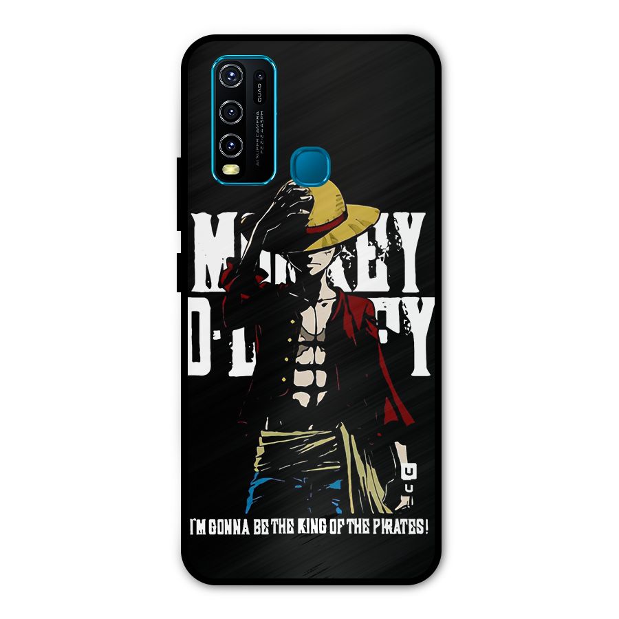 King Of Pirates Metal Back Case for Vivo Y30