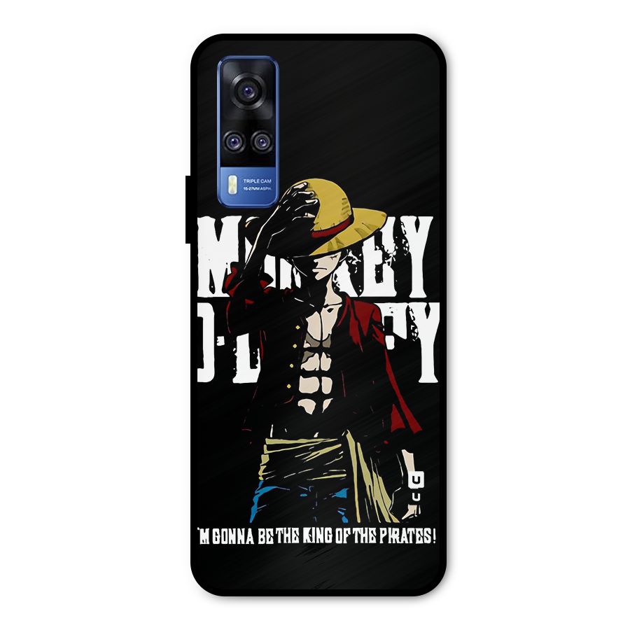 King Of Pirates Metal Back Case for Vivo Y51A