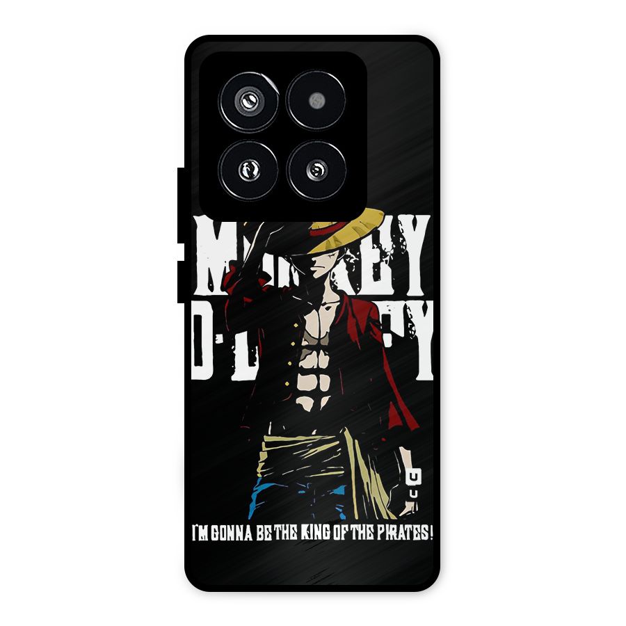 King Of Pirates Metal Back Case for Xiaomi 14 Pro