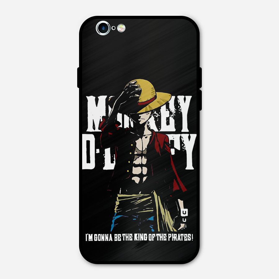 King Of Pirates Metal Back Case for iPhone 6 6s