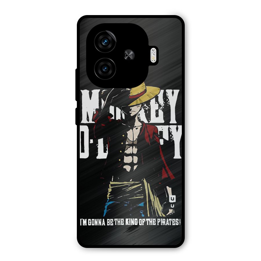 King Of Pirates Metal Back Case for iQOO Z9 Turbo
