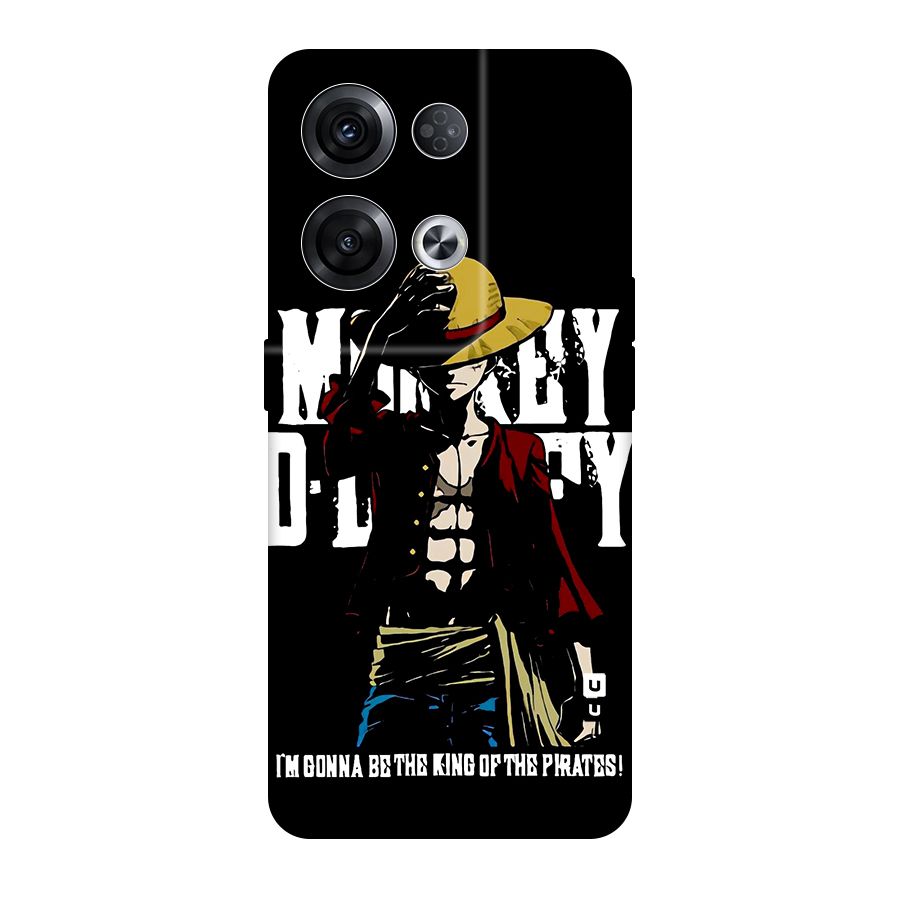 King Of Pirates Original Polycarbonate Back Case for Oppo Reno8 Pro 5G