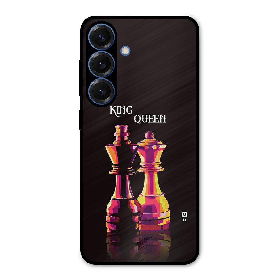 King Queen Metal Back Case for Galaxy S25