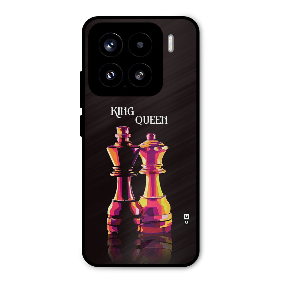 King Queen Metal Back Case for Xiaomi 15