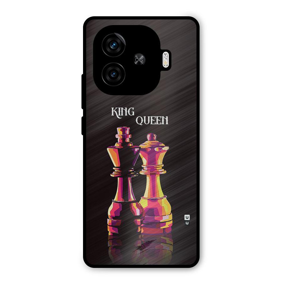 King Queen Metal Back Case for iQOO Neo 10R