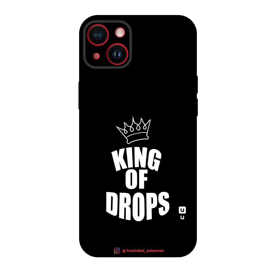 King of Drops Black Original Polycarbonate Back Case for iPhone 14 Plus