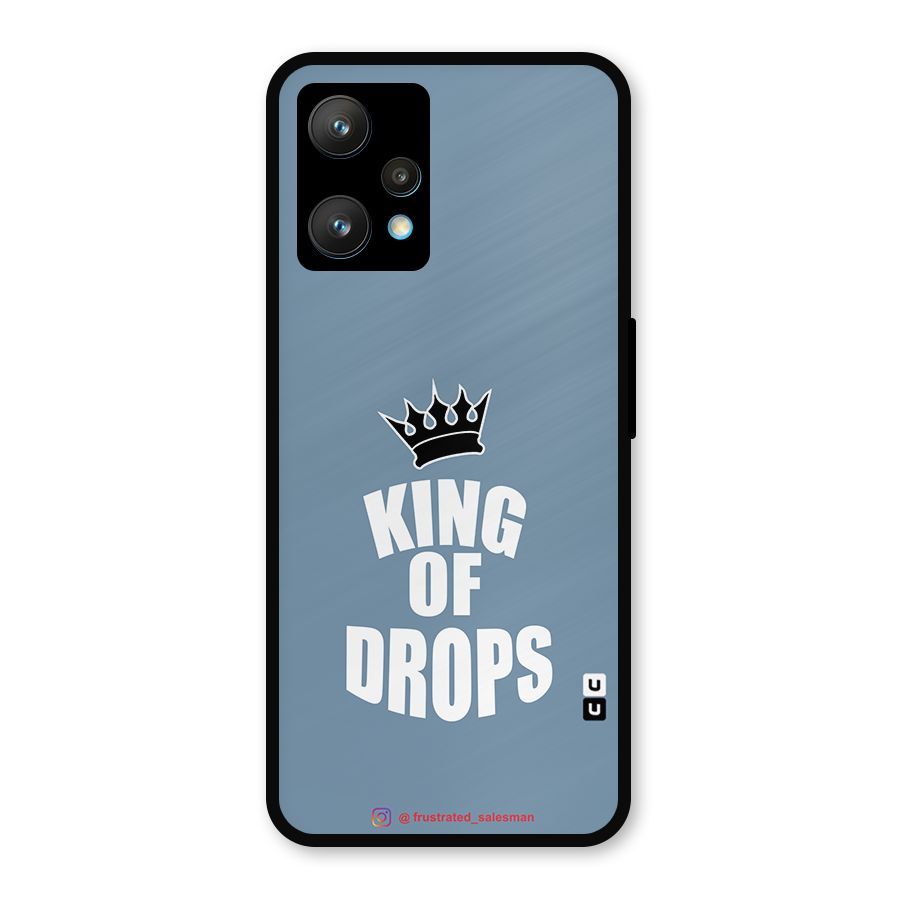 King of Drops Mustard SteelBlue Metal Back Case for Realme 9 Pro Plus 5G