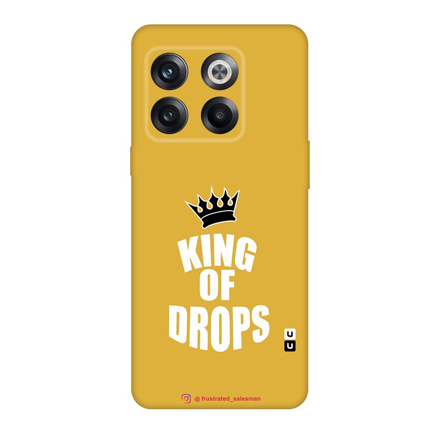 King of Drops Mustard Yellow Original Polycarbonate Back Case for OnePlus 10T