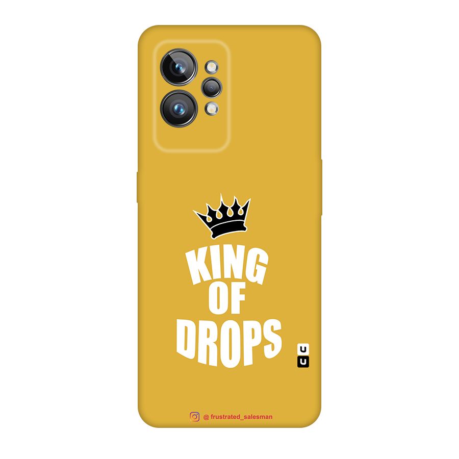 King of Drops Mustard Yellow Original Polycarbonate Back Case for Realme GT2 Pro