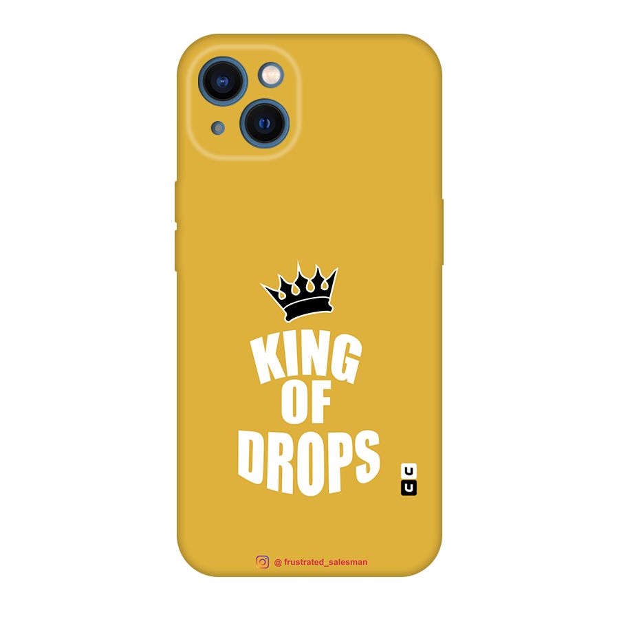 King of Drops Mustard Yellow Original Polycarbonate Back Case for iPhone 13