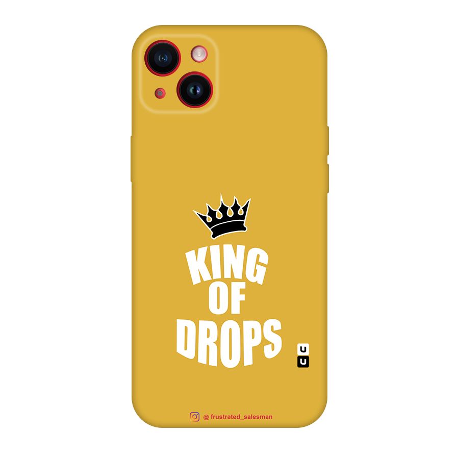 King of Drops Mustard Yellow Original Polycarbonate Back Case for iPhone 14 Plus