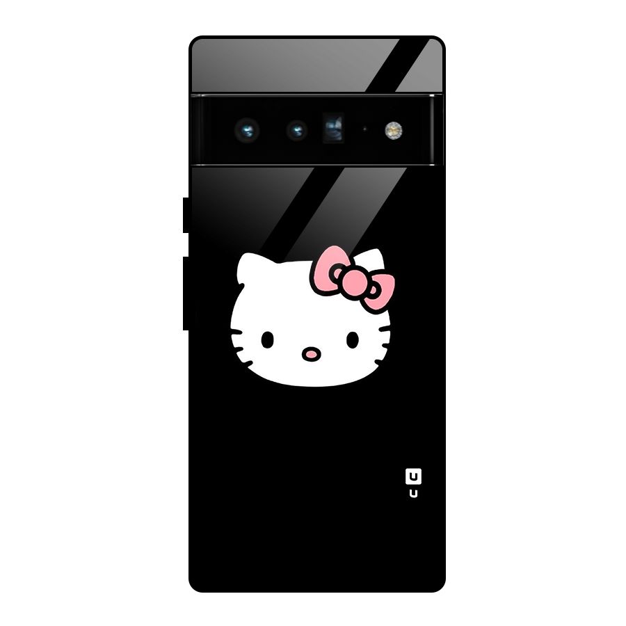 Kitty Cute Glass Back Case for Google Pixel 6 Pro